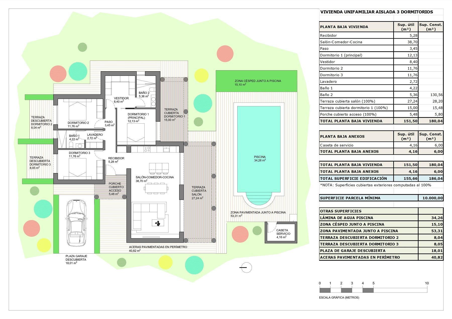 Villas de nueva construcción en amplias parcelas rústicas en Pinoso, Alicante — 5