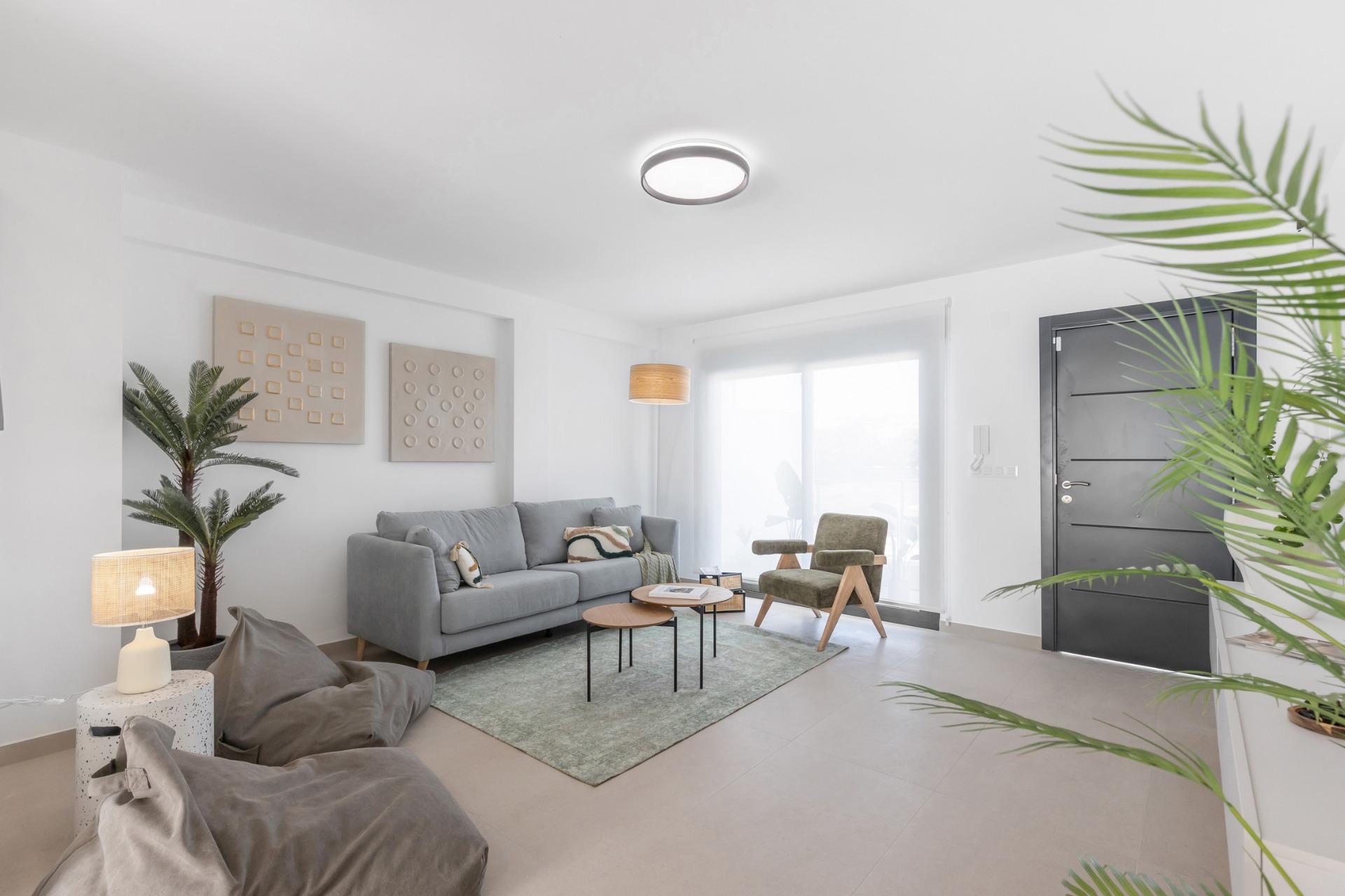 Modern Townhouses with Solarium and Basement in Rafal, Alicante — 12