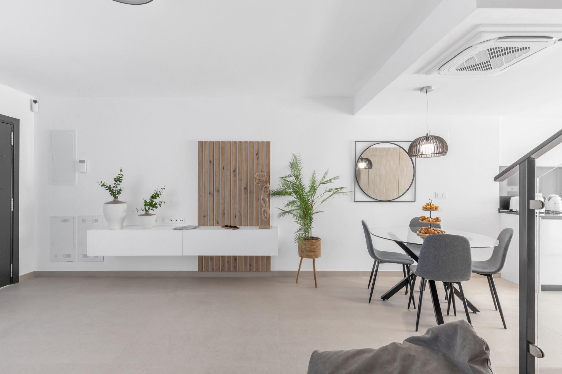 Modern Townhouses with Solarium and Basement in Rafal, Alicante — 13