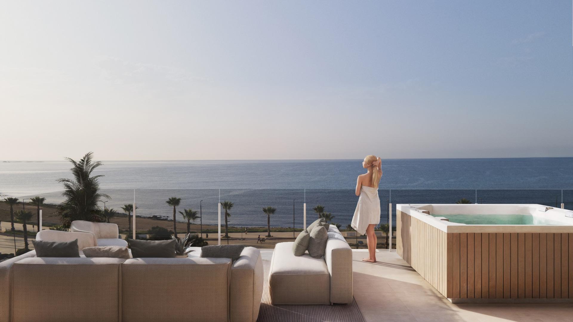 Appartements de luxe en bord de mer à Villajoyosa avec vue panoramique sur la Méditerranée
