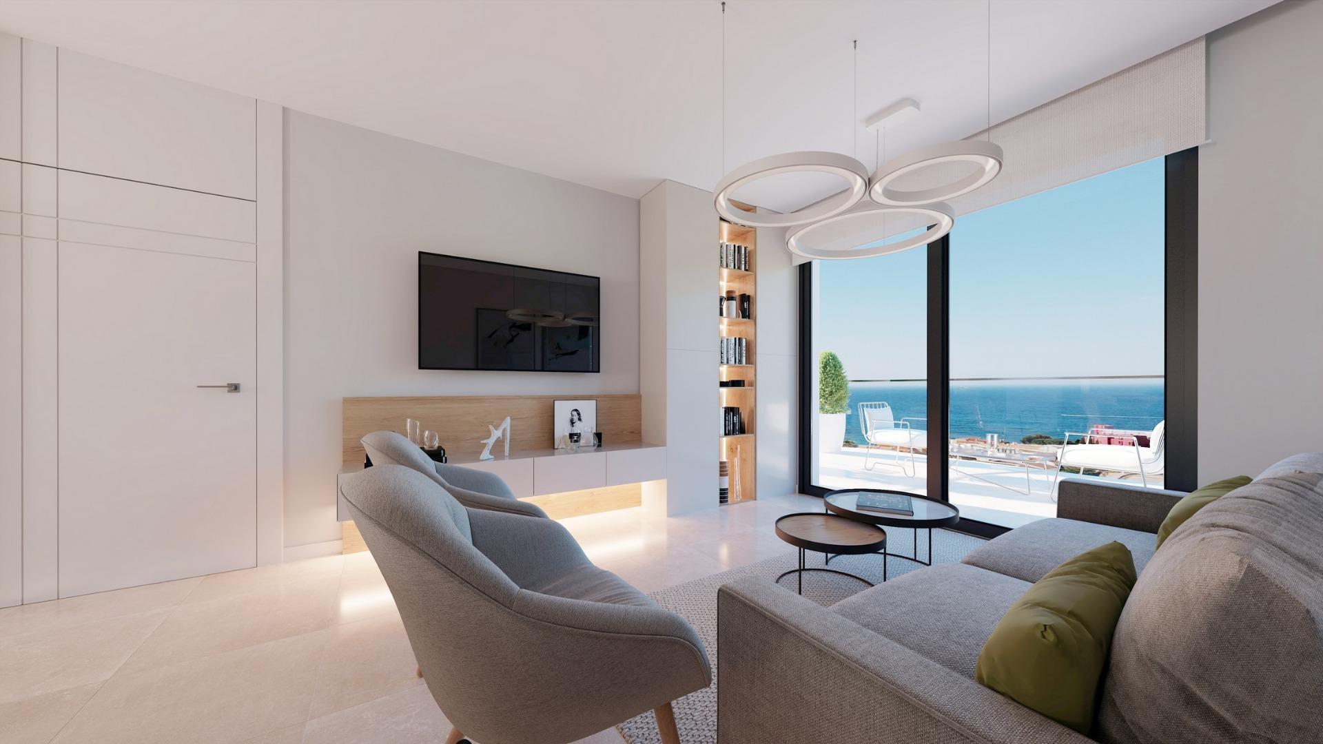 Luxury Seafront Apartments in Villajoyosa with Panoramic Mediterranean Views — 8