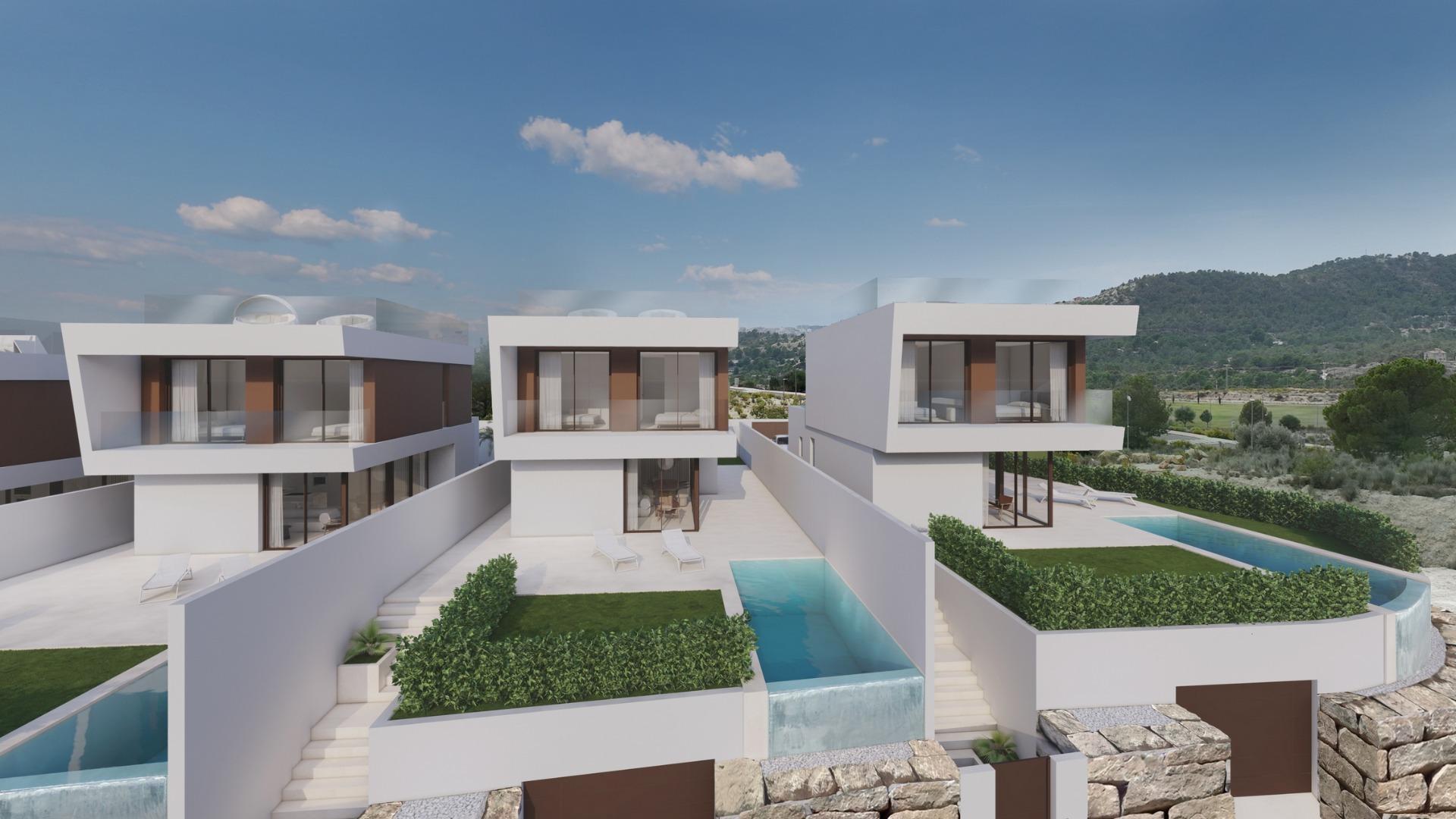 Moderne Villen zum Verkauf im Herzen der Costa Blanca, Alicante — 3