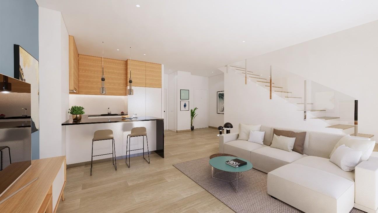 Casas adosadas de nueva construcción en primera línea de La Serena Golf en Los Alcázares — 8