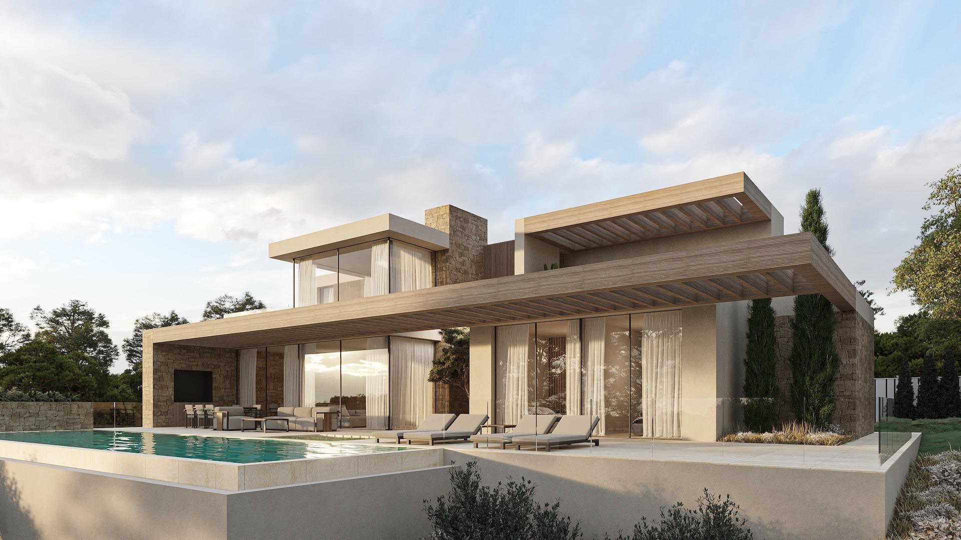 Villa contemporaine avec vue panoramique sur la mer à La Fustera, Benissa Costa
