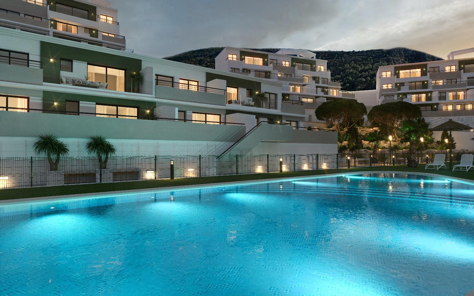 Nieuwbouwappartementen met uitzicht op zee in Xeresa Costa Blanca Noord