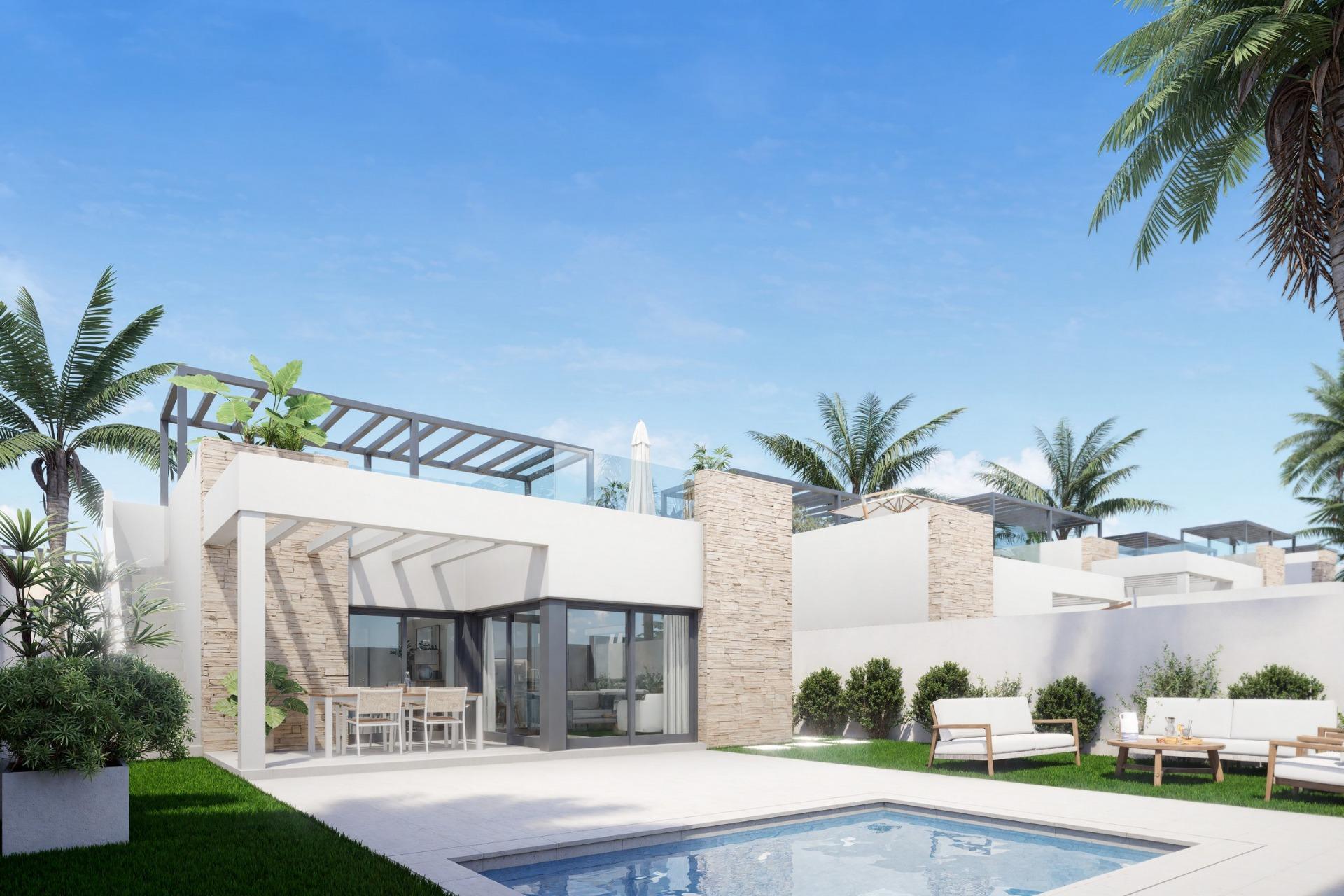 Modernas villas de nueva construcción con piscina privada en Valle del Este, Vera, Almería — 11
