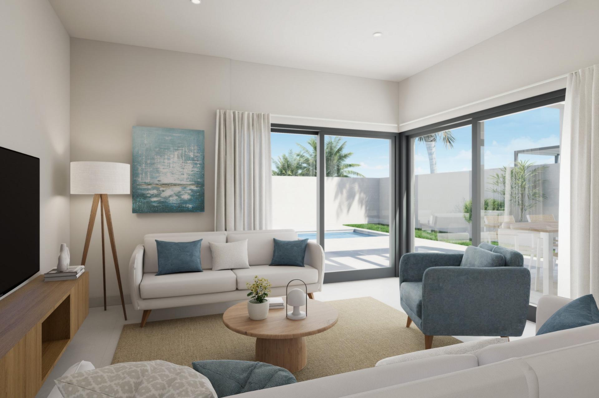 Modernas villas de nueva construcción con piscina privada en Valle del Este, Vera, Almería — 5