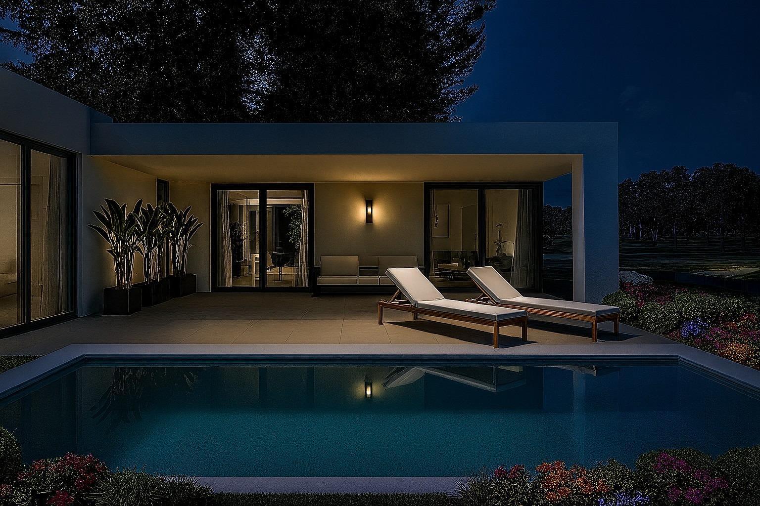 VILLAS DE OBRA NUEVA CON PISCINA EN HONDON DE LAS NIEVES — 9