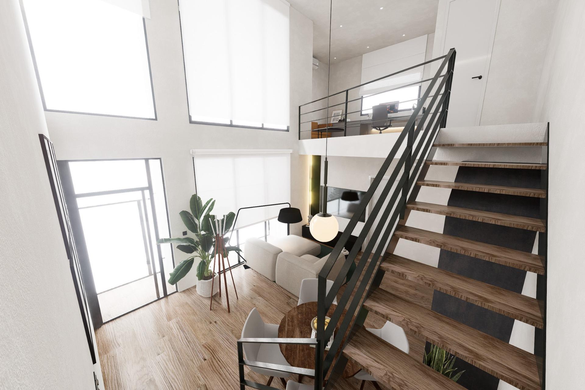 Moderne duplex loftappartementen in het hart van Alicante — 2