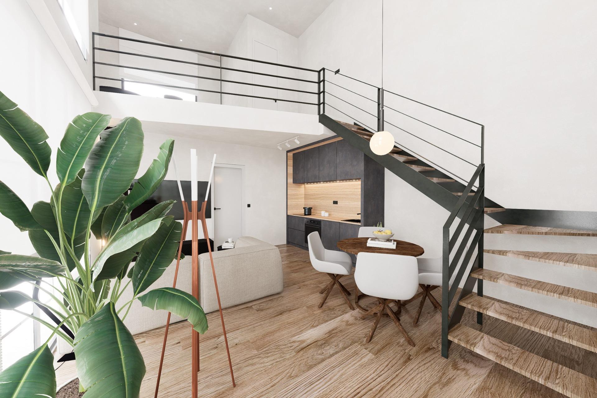 Moderne duplex loftappartementen in het hart van Alicante — 4