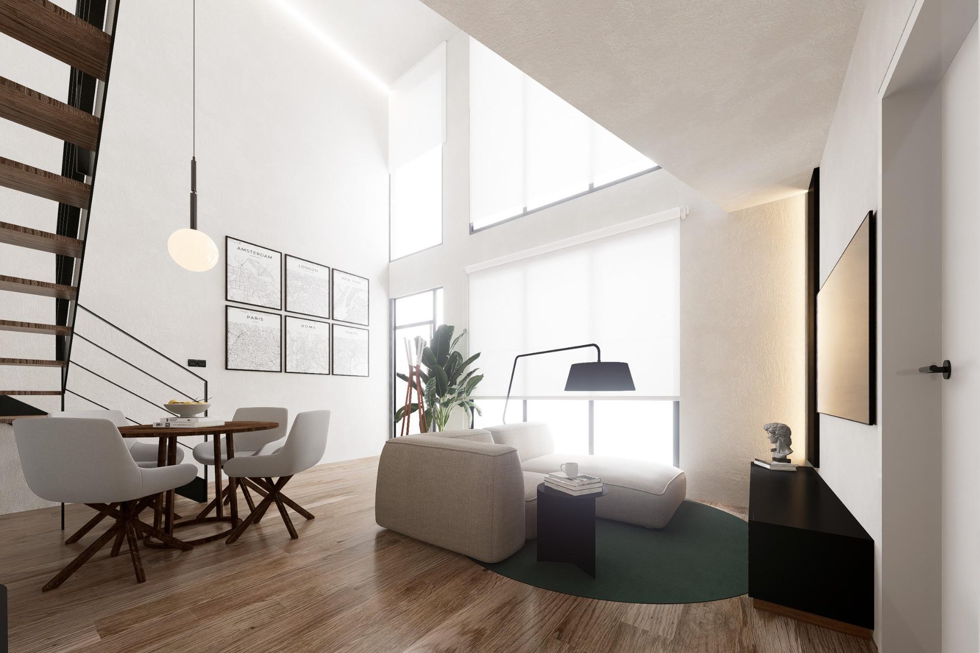 Moderne duplex loftappartementen in het hart van Alicante — 5