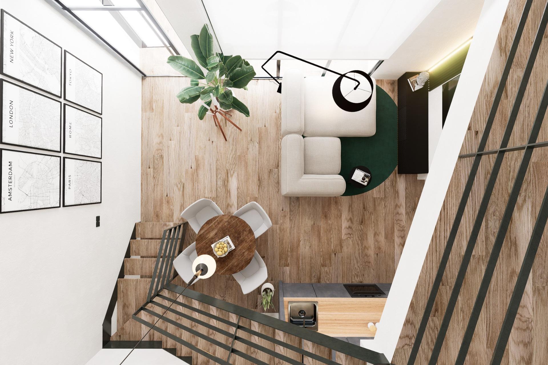 Moderne duplex loftappartementen in het hart van Alicante — 7