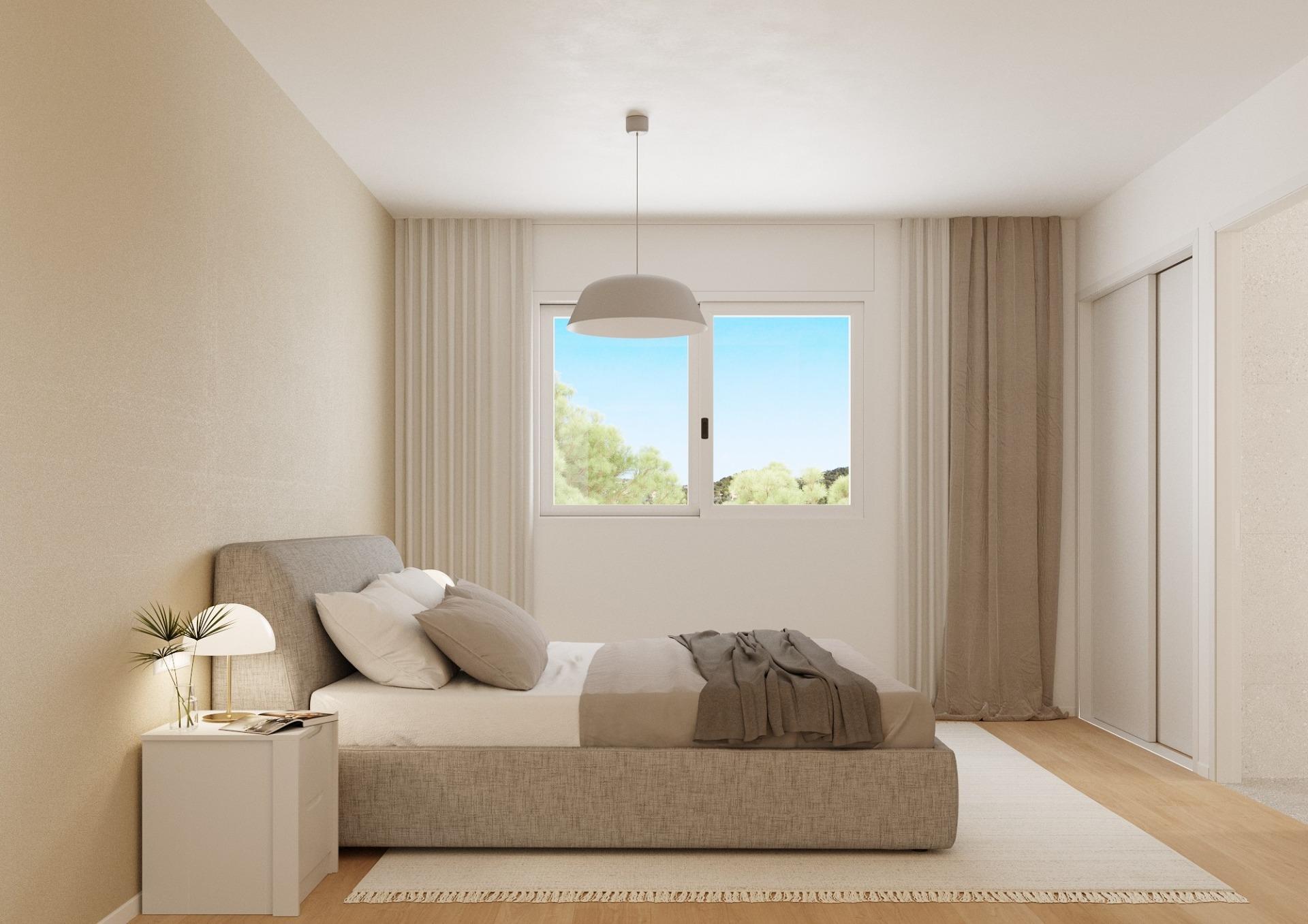 Modernas casas adosadas de 3 dormitorios en venta en Balcón de Finestrat, Costa Blanca — 10