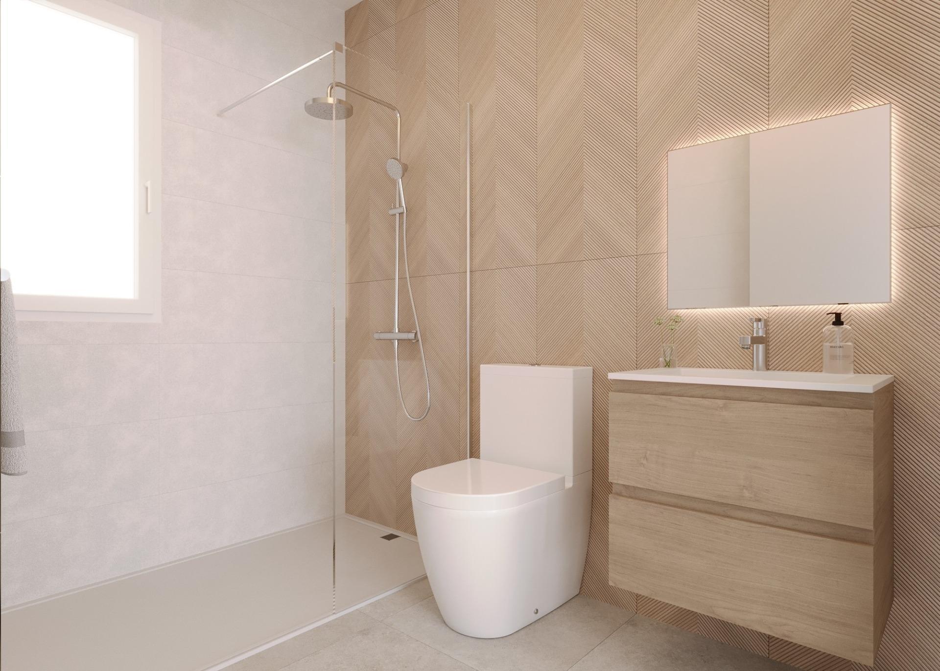 Modernas casas adosadas de 3 dormitorios en venta en Balcón de Finestrat, Costa Blanca — 11