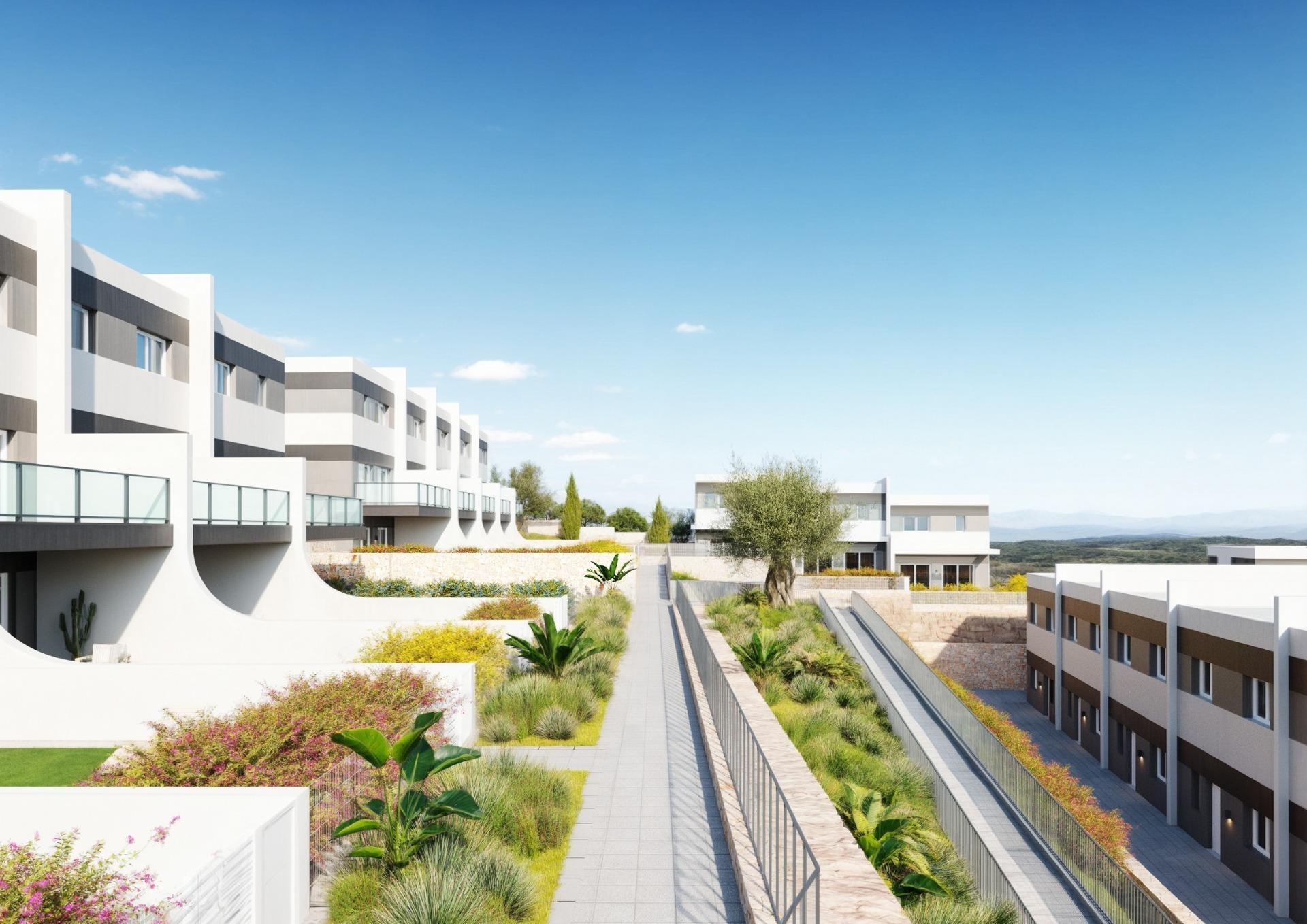 Modernas casas adosadas de 3 dormitorios en venta en Balcón de Finestrat, Costa Blanca — 4