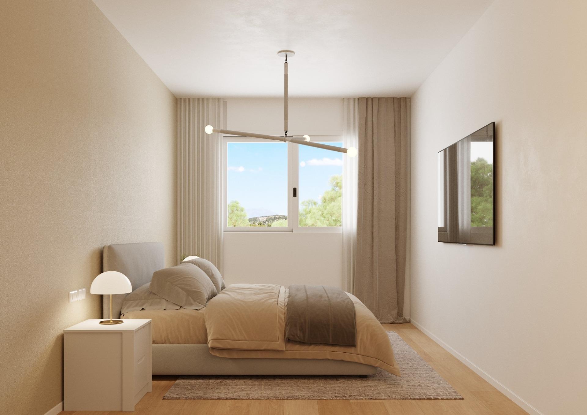 Moderne herenhuizen met 3 slaapkamers te koop in Balcon de Finestrat Costa Blanca — 12