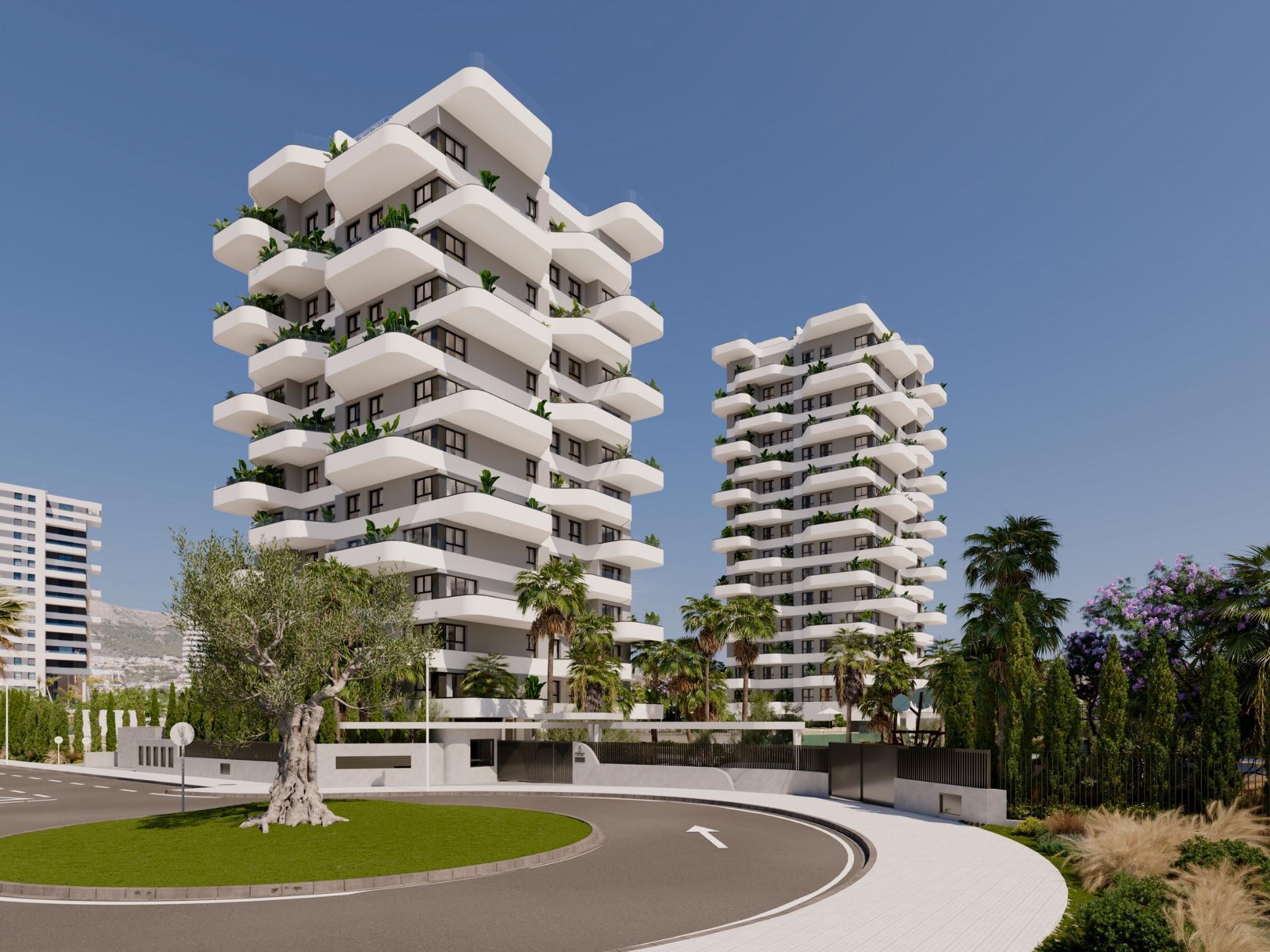 Moderne nieuwbouwwoningen in Calpe Op slechts 450 m van Playa del Cantal Roig — 11