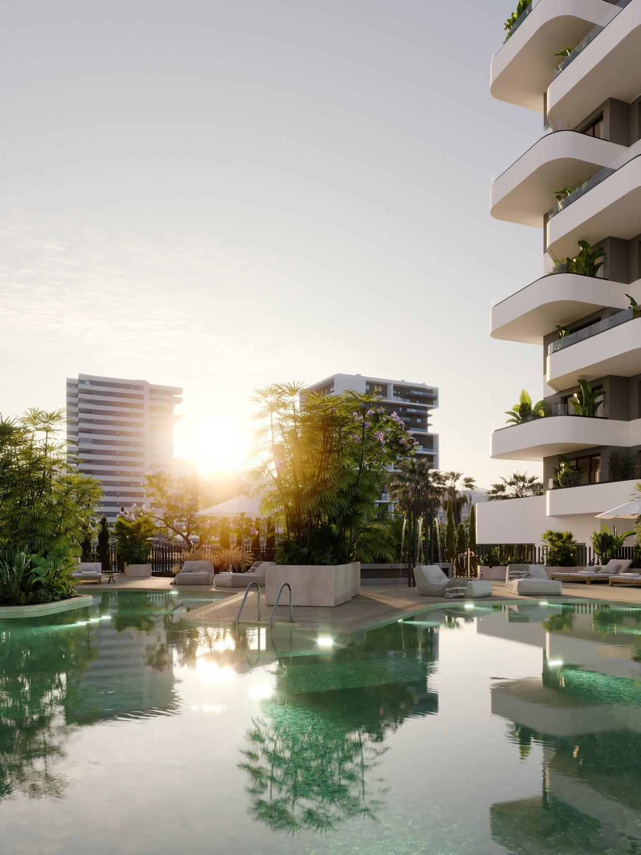 Moderne nieuwbouwwoningen in Calpe Op slechts 450 m van Playa del Cantal Roig — 14