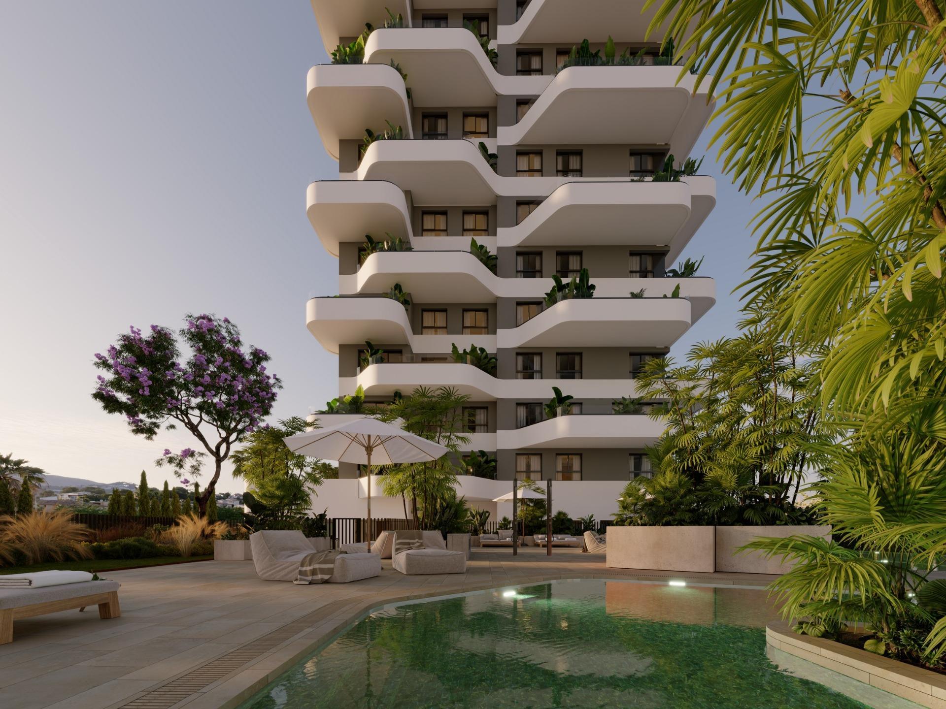 Moderne nieuwbouwwoningen in Calpe Op slechts 450 m van Playa del Cantal Roig — 15
