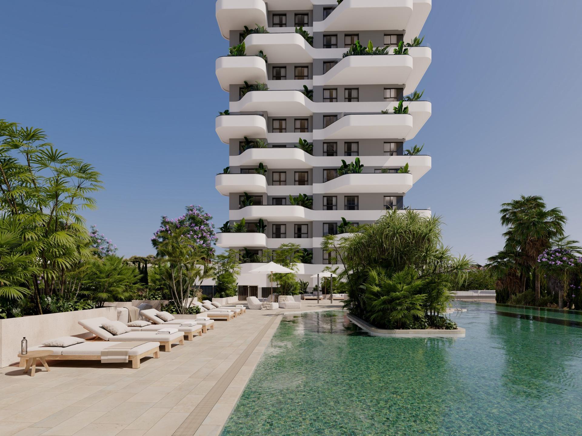 Moderne nieuwbouwwoningen in Calpe Op slechts 450 m van Playa del Cantal Roig — 8