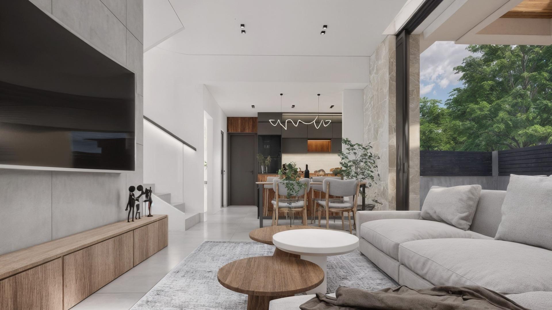 Modernas villas de nueva construcción en La Herrada Los Montesinos con piscina privada — 6