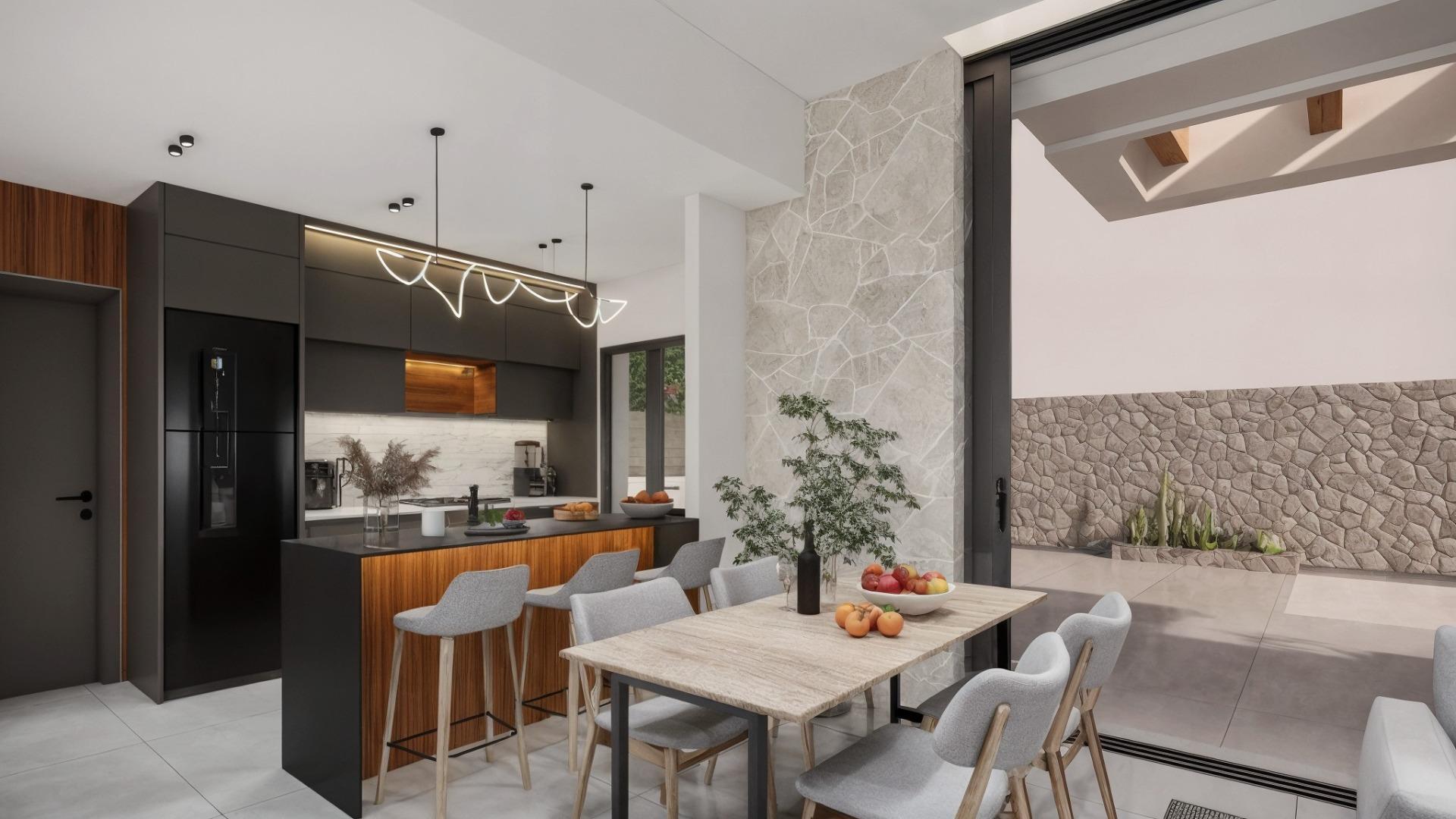 Modernas villas de nueva construcción en La Herrada Los Montesinos con piscina privada — 9