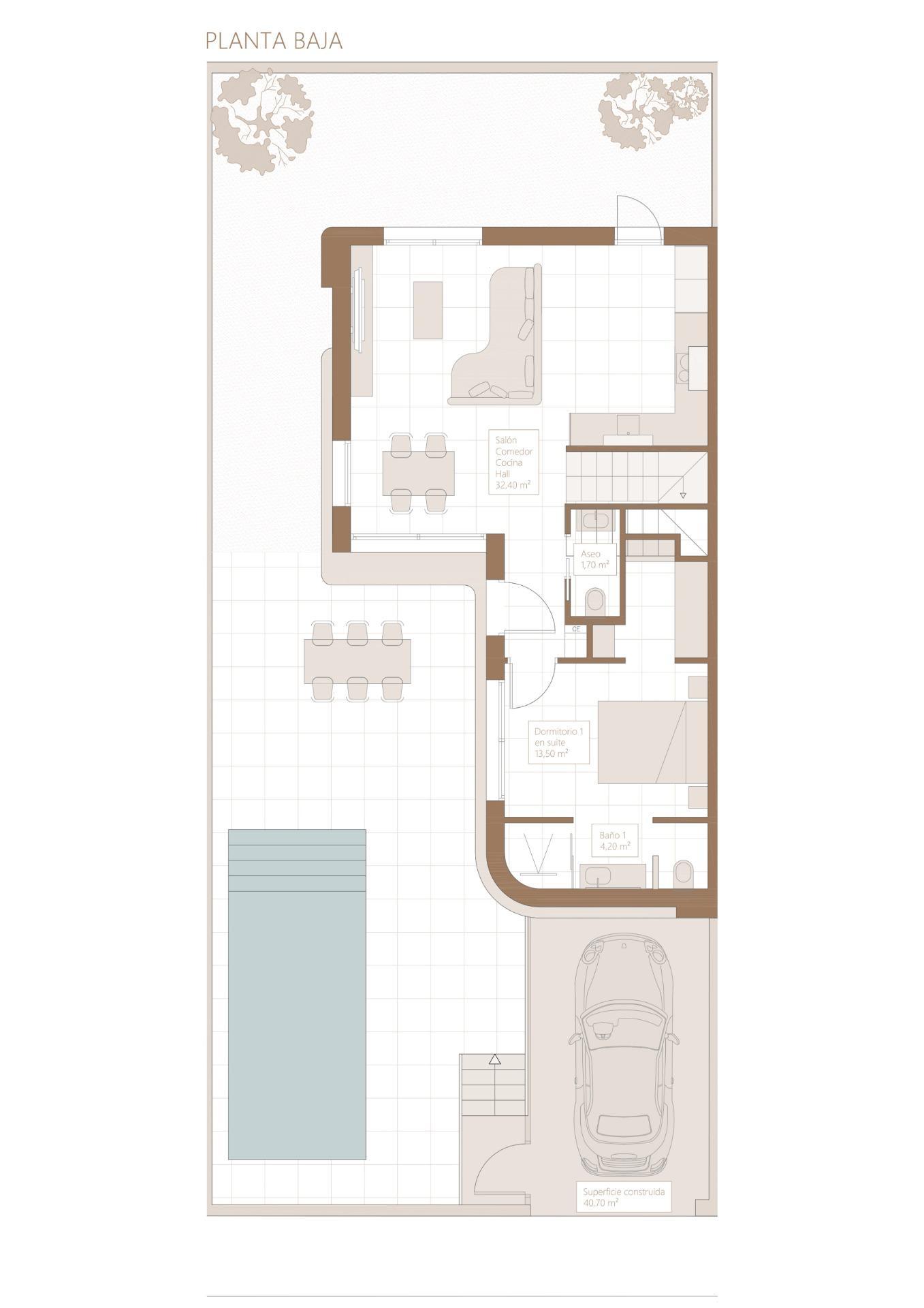 Modern Semi Detached Villas in Daya Nueva with Contemporary Design and Excellent Connectivity — 11