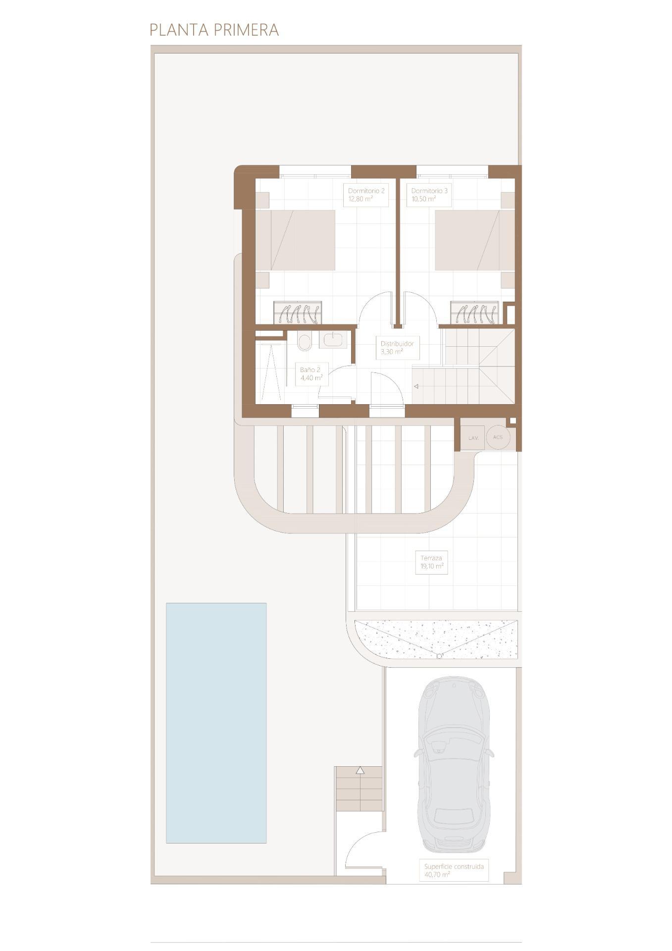Modern Semi Detached Villas in Daya Nueva with Contemporary Design and Excellent Connectivity — 12