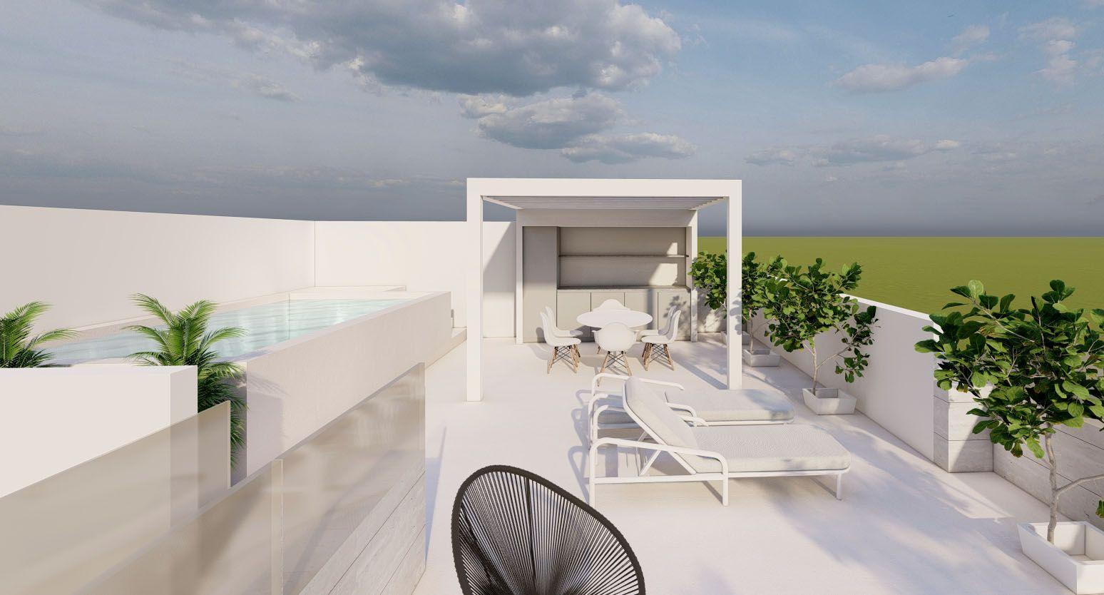Bungalows neufs exclusifs avec piscine privée à Pilar de la Horadada — 14