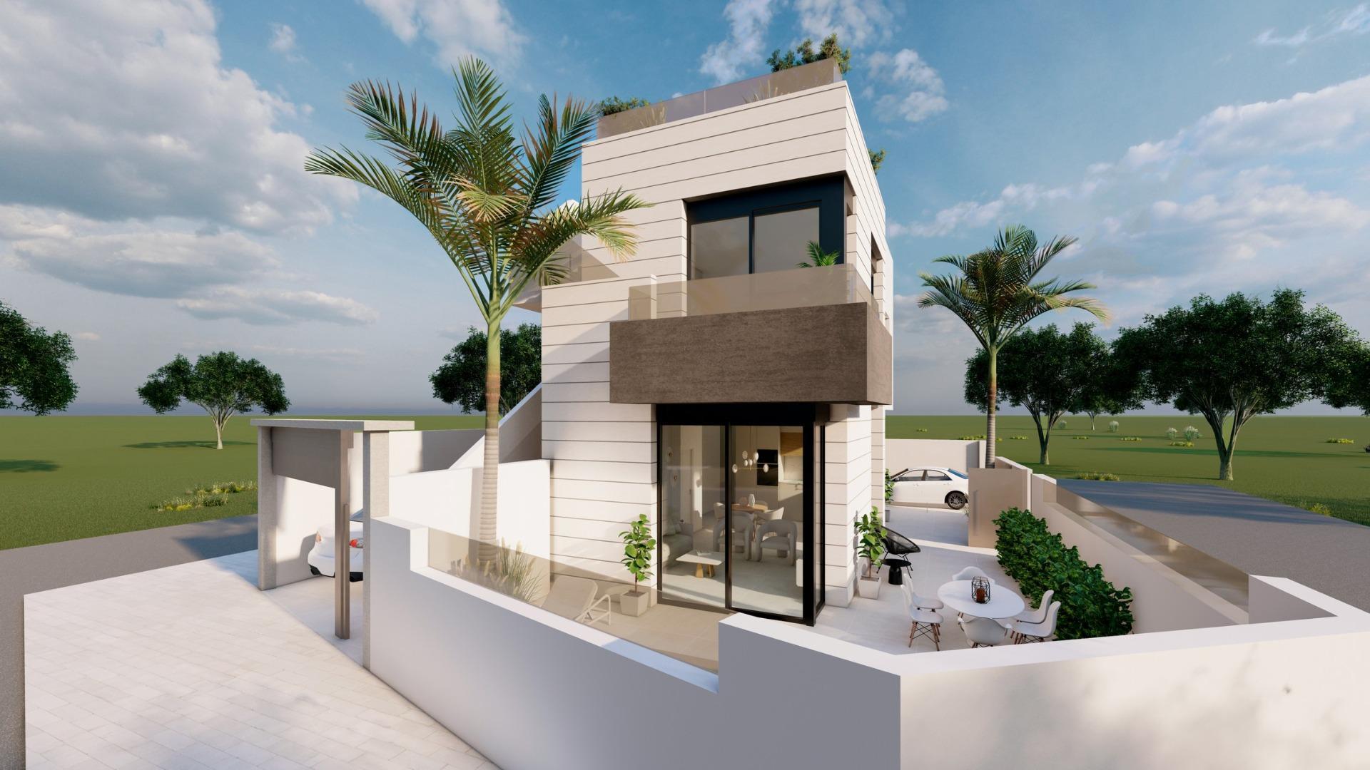 Bungalows neufs exclusifs avec piscine privée à Pilar de la Horadada — 3