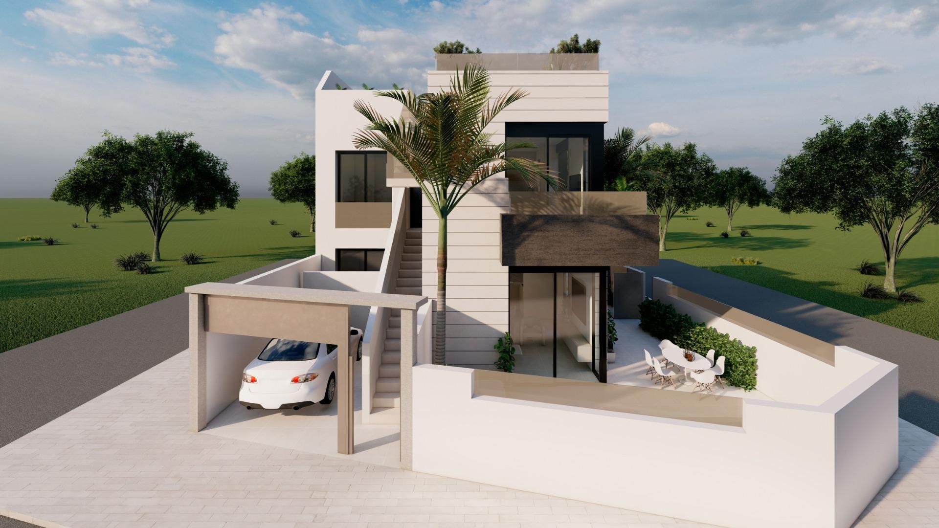Bungalows neufs exclusifs avec piscine privée à Pilar de la Horadada — 4