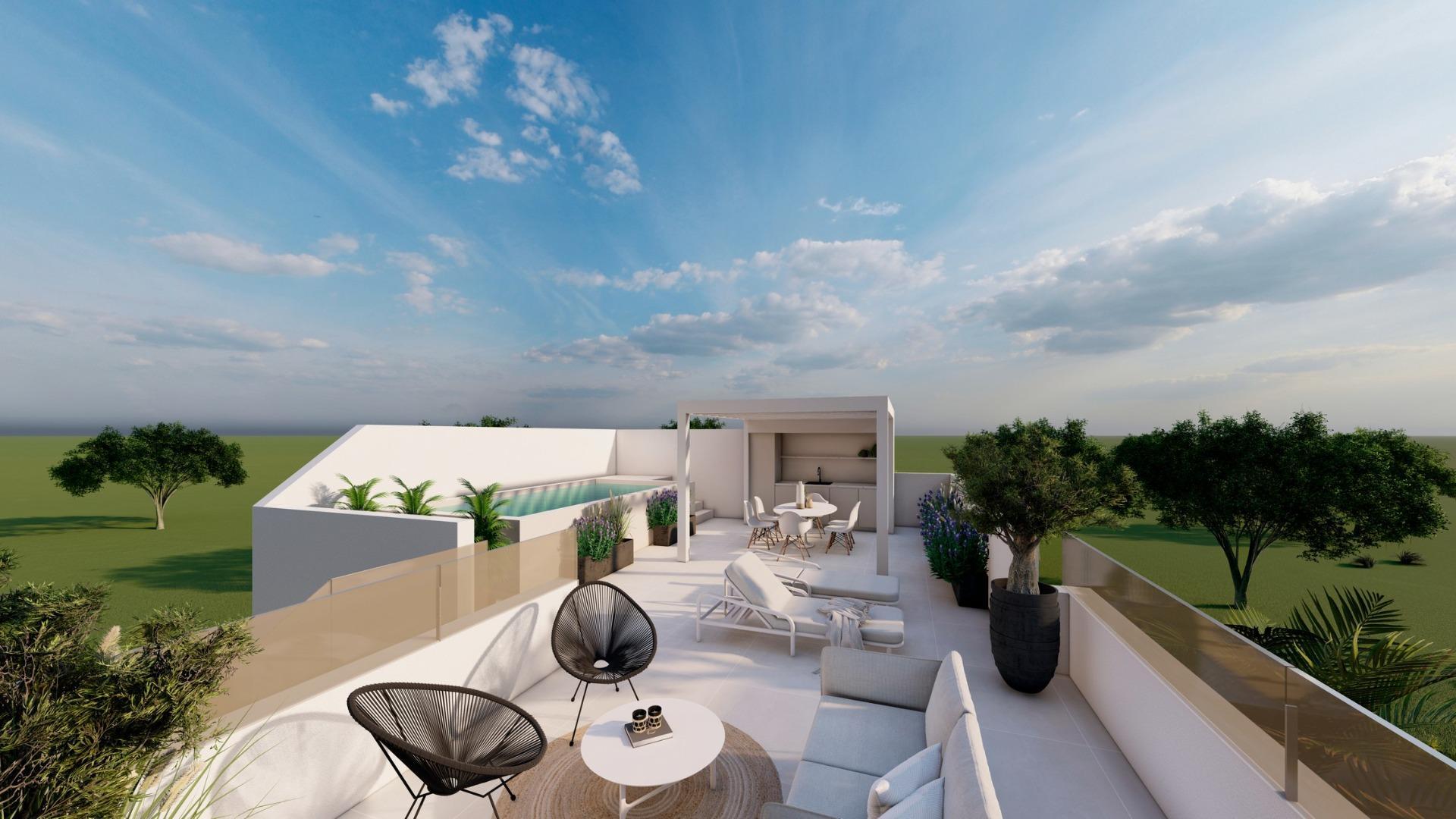 Bungalows neufs exclusifs avec piscine privée à Pilar de la Horadada — 8