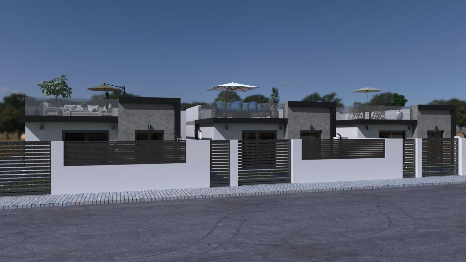 Luxury Single Level Villas with Private Pools in Balsicas, Murcia — 4