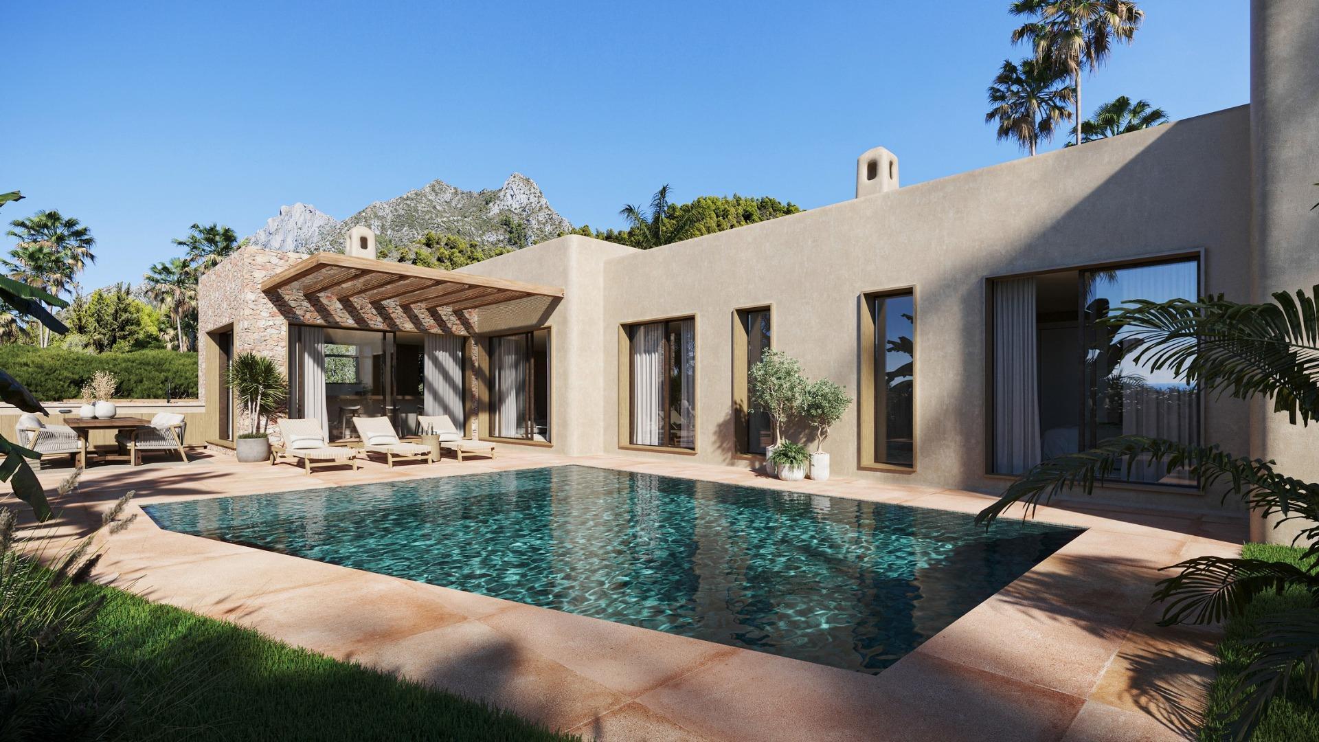 Ibiza Style New Build Villa with Luxury Features in Javea — 2