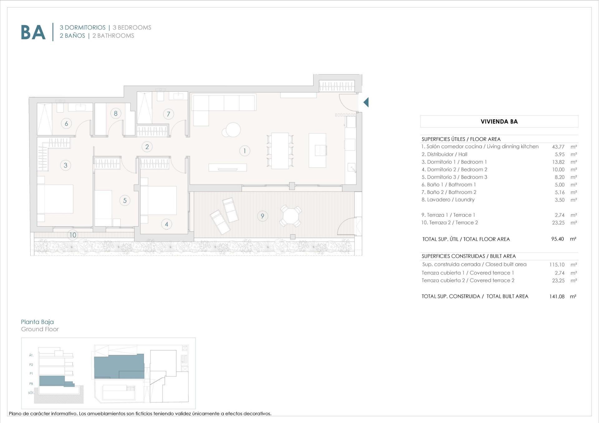 Apartamentos de nueva construcción en Benijófar con una ubicación céntrica — 6