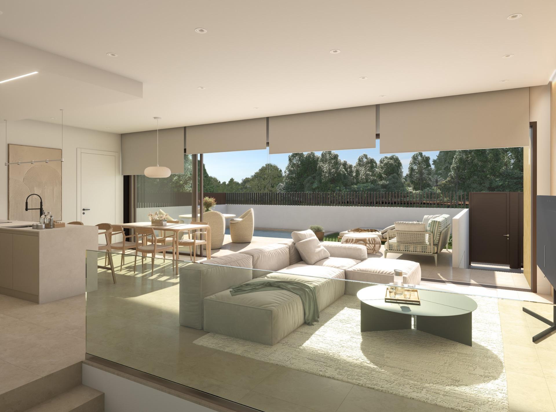 Villas de nueva construcción con piscina privada en Dolores, Alicante — 8