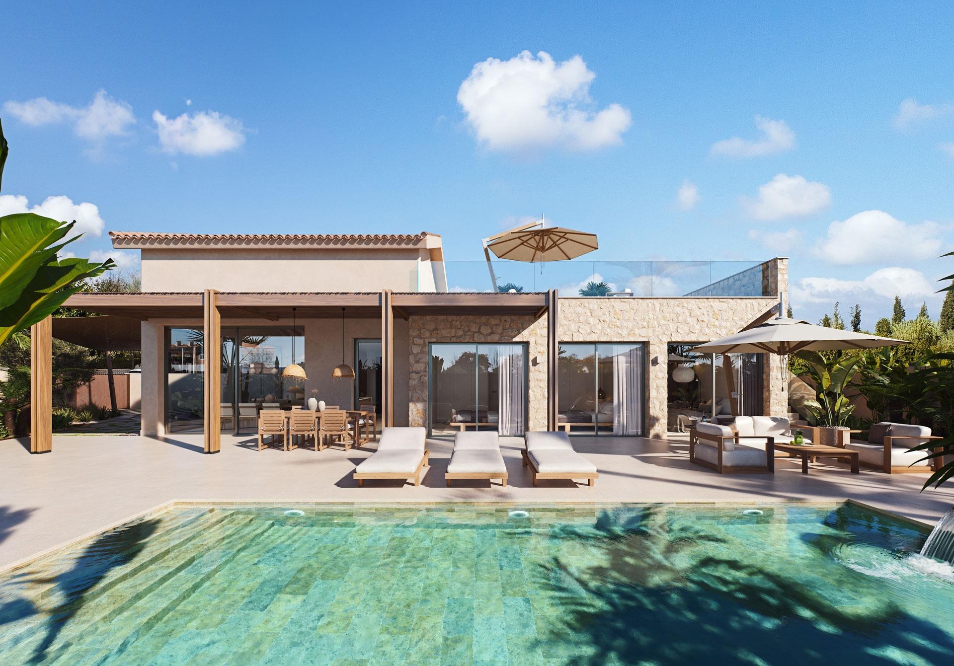 Modern Villa Just 150 Meters from the Beach in Cabo de Palos, Costa Cálida — 2