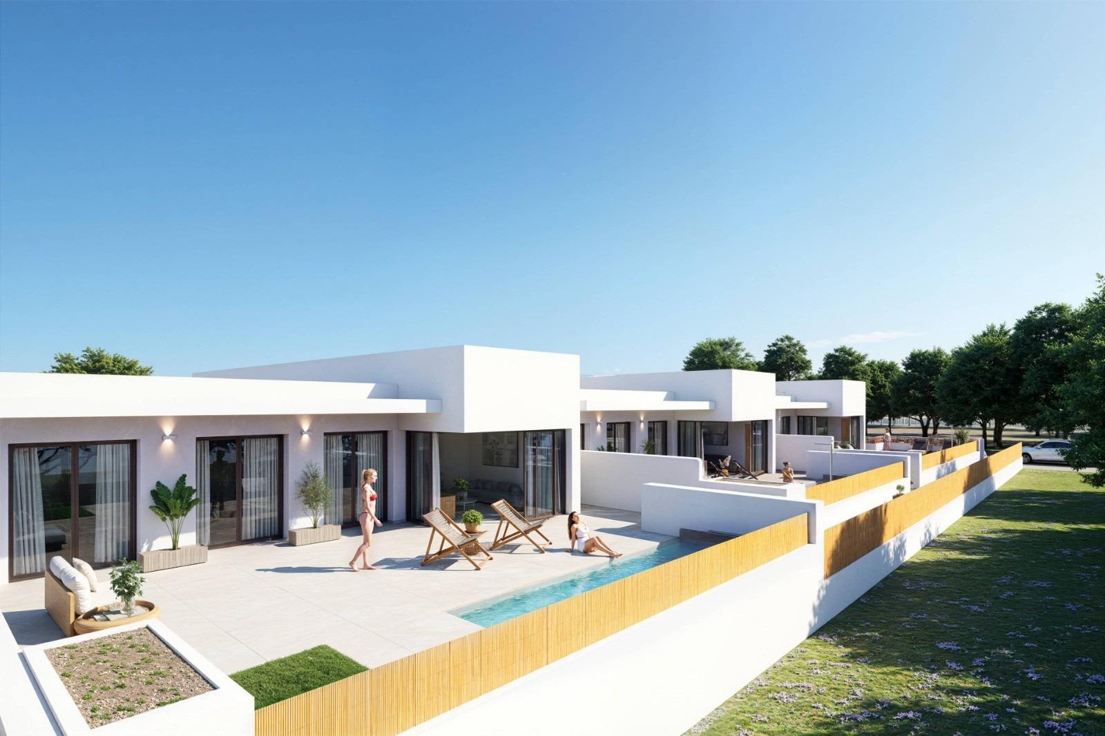 Nowe domy w stylu Ibiza w Dolores na Costa Blanca — 3