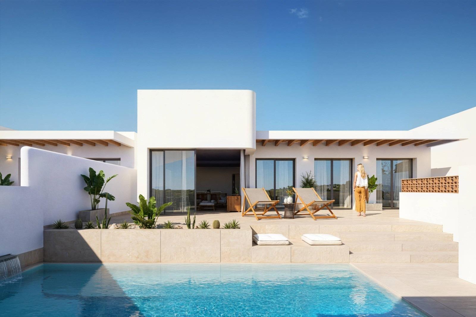 Nowe domy w stylu Ibiza w Dolores na Costa Blanca — 5