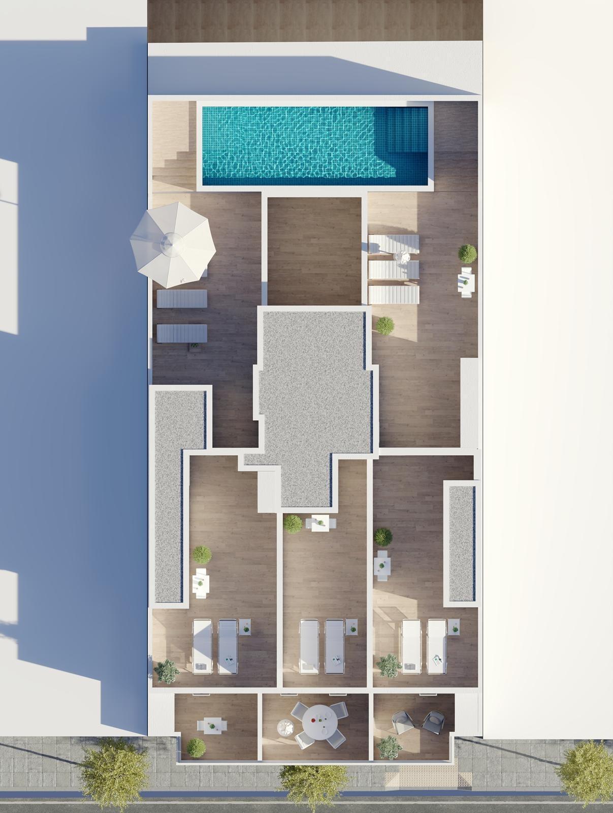 Apartamentos de nueva construcción en Torrevieja A solo 600 m de la Playa del Cura — 9