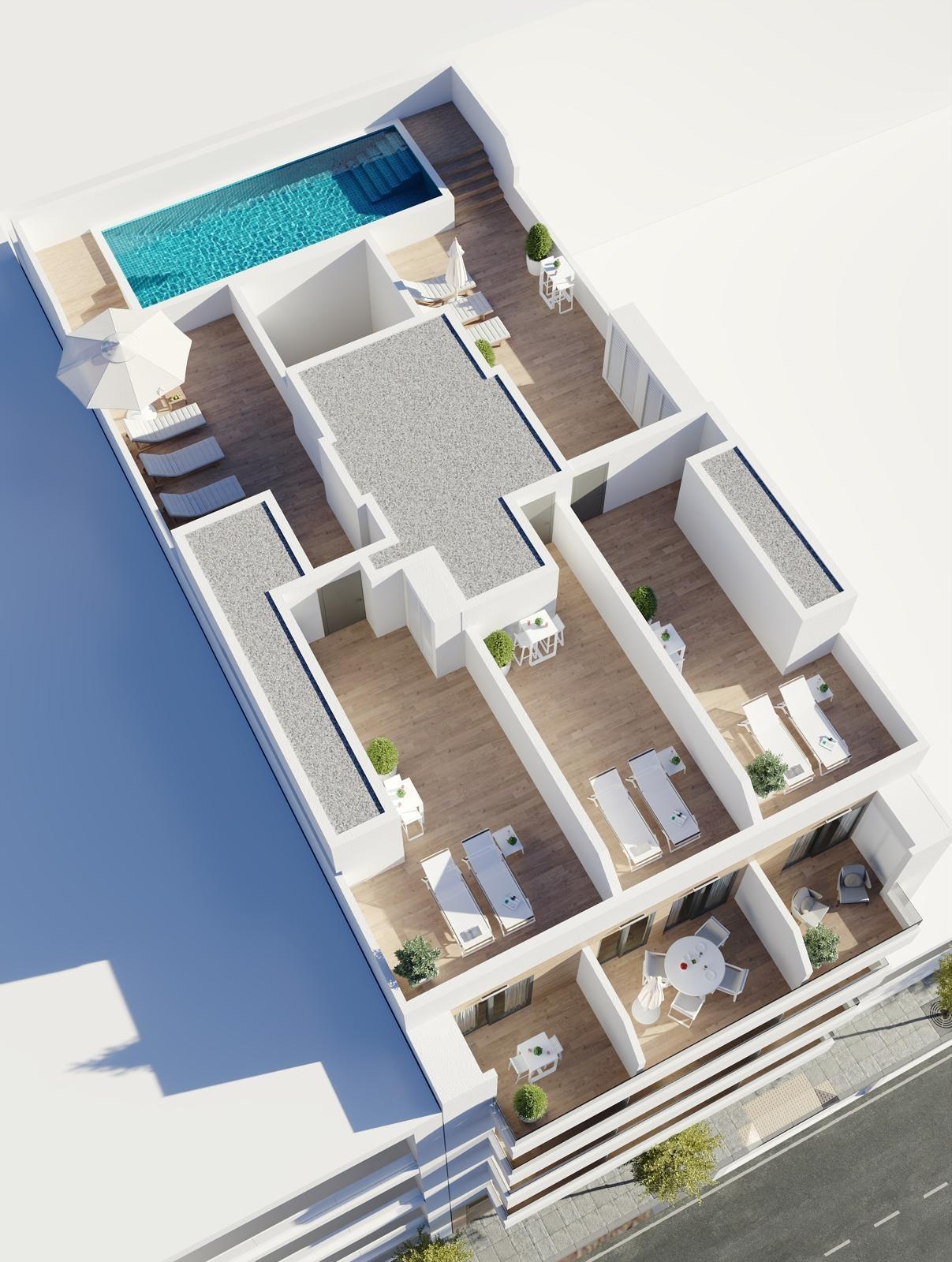 Newly built apartments in Torrevieja Just 600 metres from Playa del Cura beach — 13