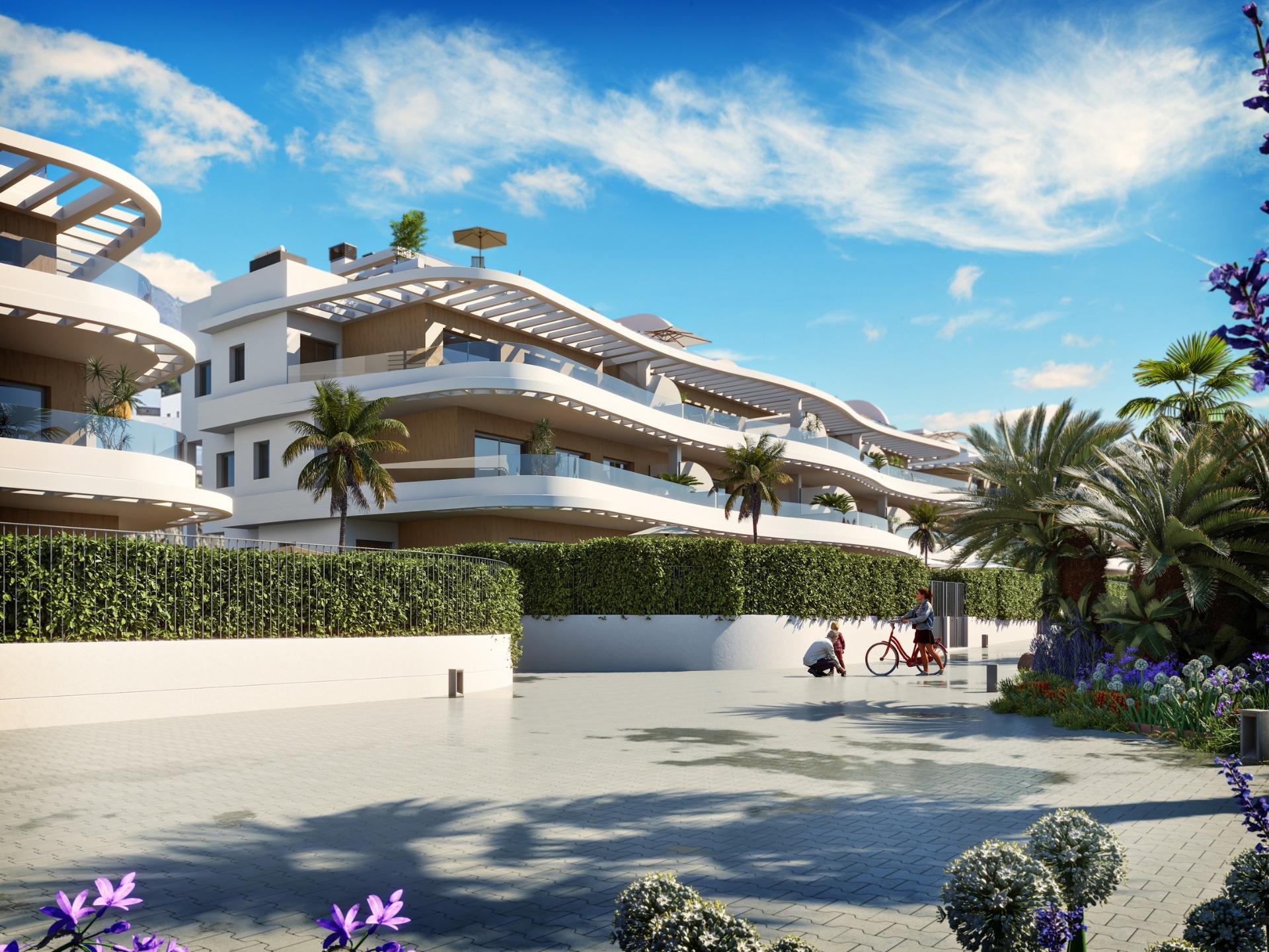 Apartamentos y villas de lujo de nueva construcción con vistas panorámicas al mar en Finestrat — 5