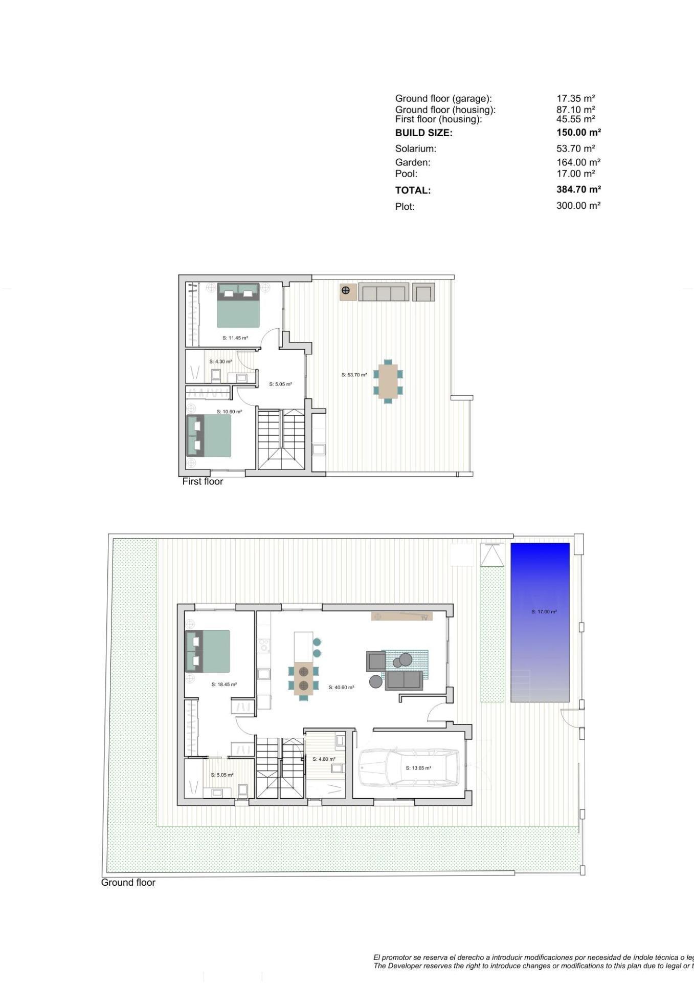 Villa moderne neuve à Los Alcazares, Murcie, près de la plage — 7