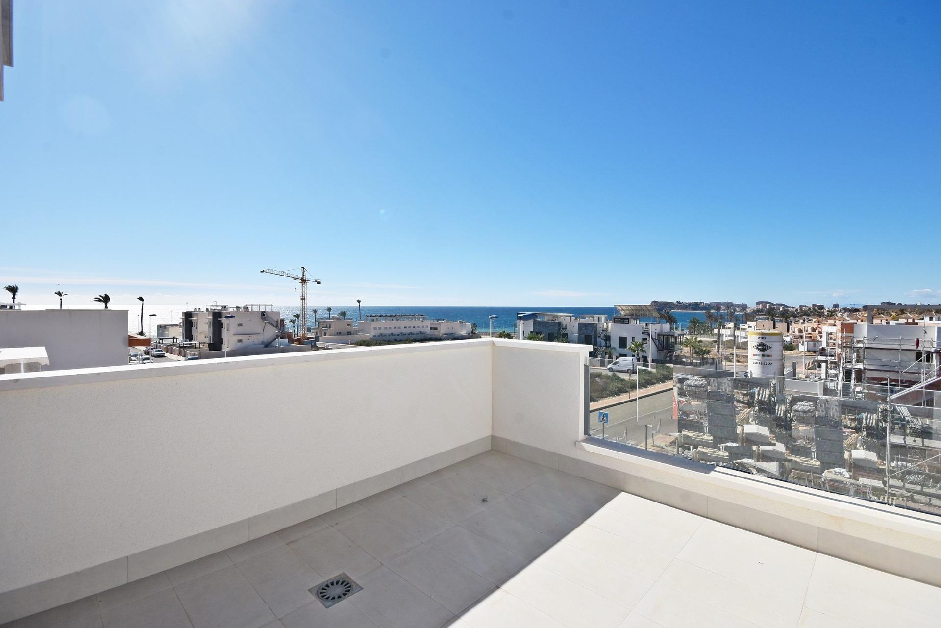 Moderne halfvrijstaande villa's met uitzicht op zee in Puerto de Mazarron — 4