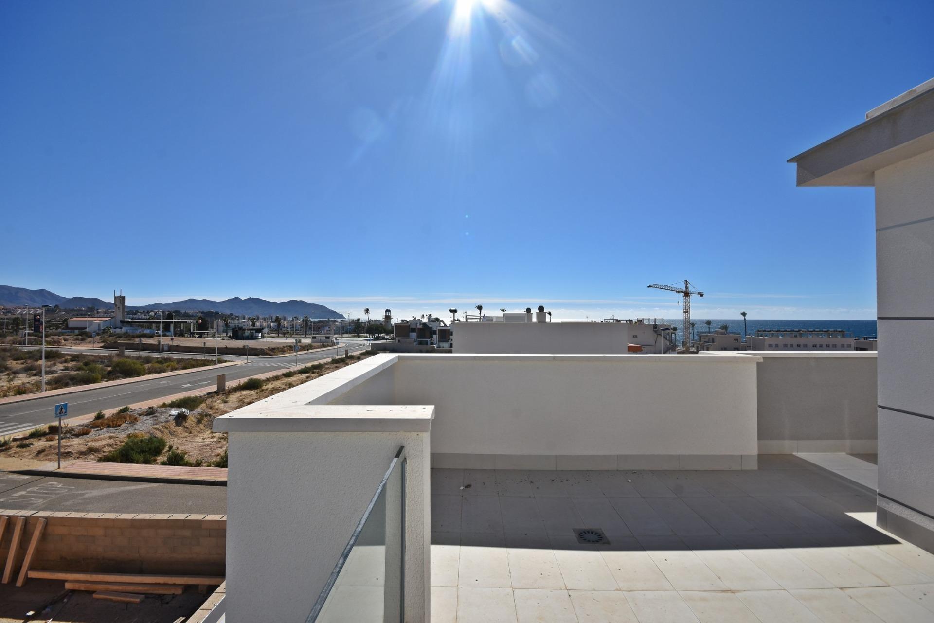 Moderne halfvrijstaande villa's met uitzicht op zee in Puerto de Mazarron — 9
