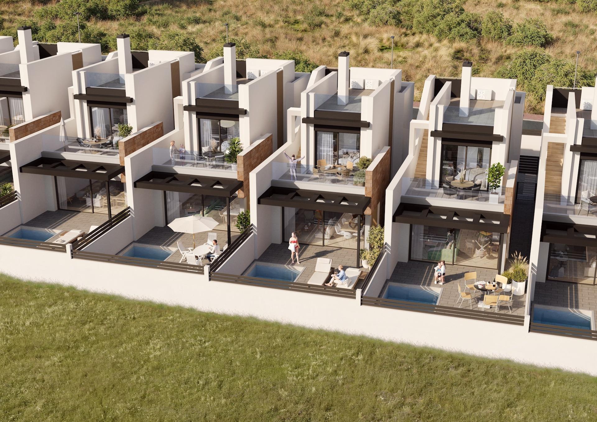 Neue Häuser im skandinavischen Stil in Aguas Nuevas Torrevieja — 14