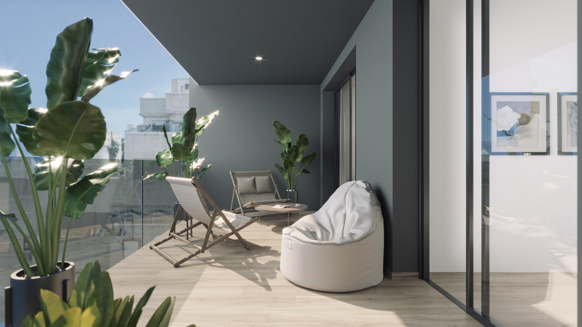 Newly built apartments in Torrevieja Just 600 metres from Playa del Cura beach — 10