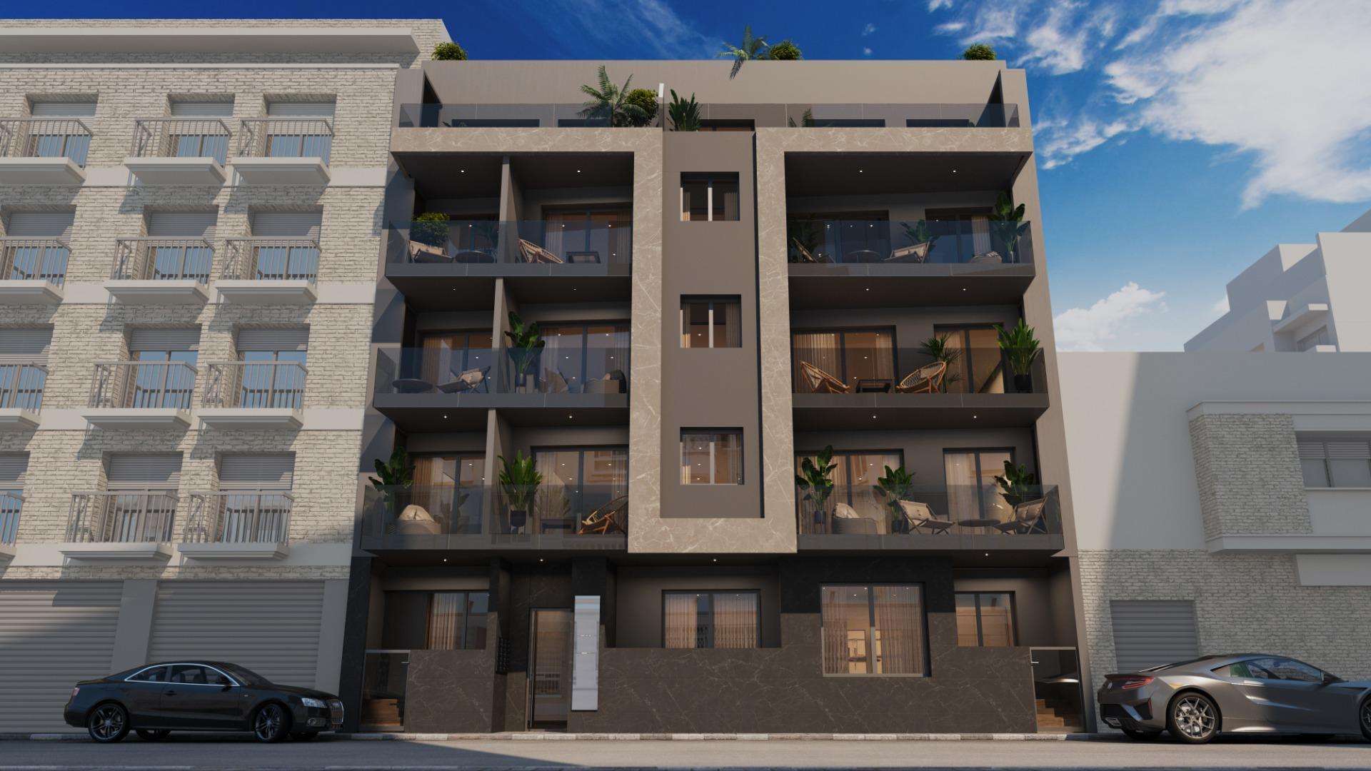 Newly built apartments in Torrevieja Just 600 metres from Playa del Cura beach — 2