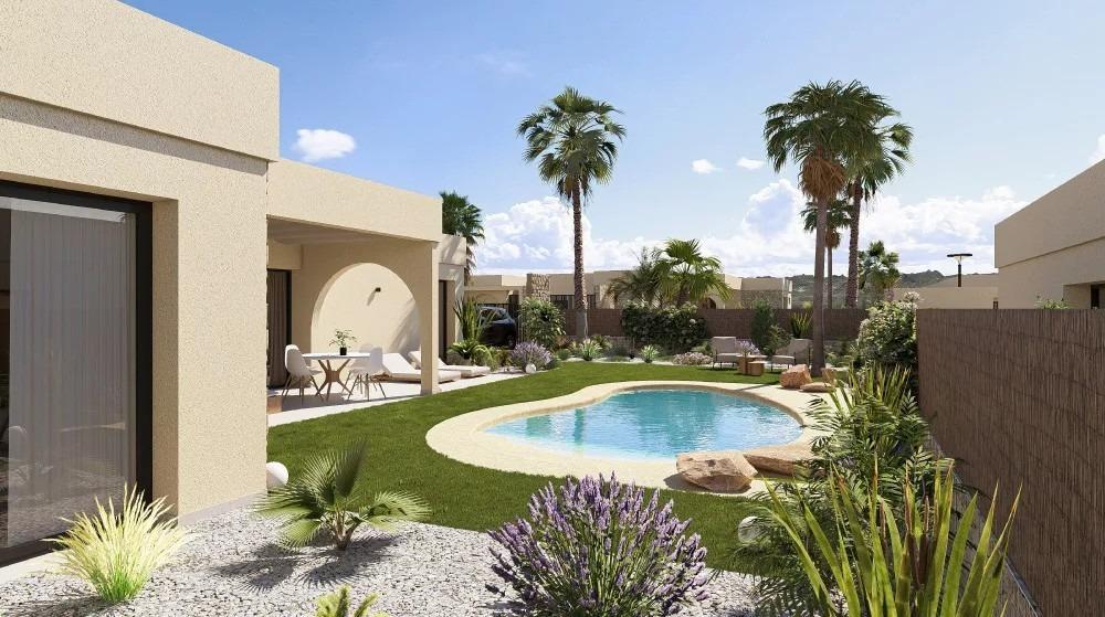 Villas contemporaines de plain-pied dans le complexe Altaona Golf Resort à Murcie — 2