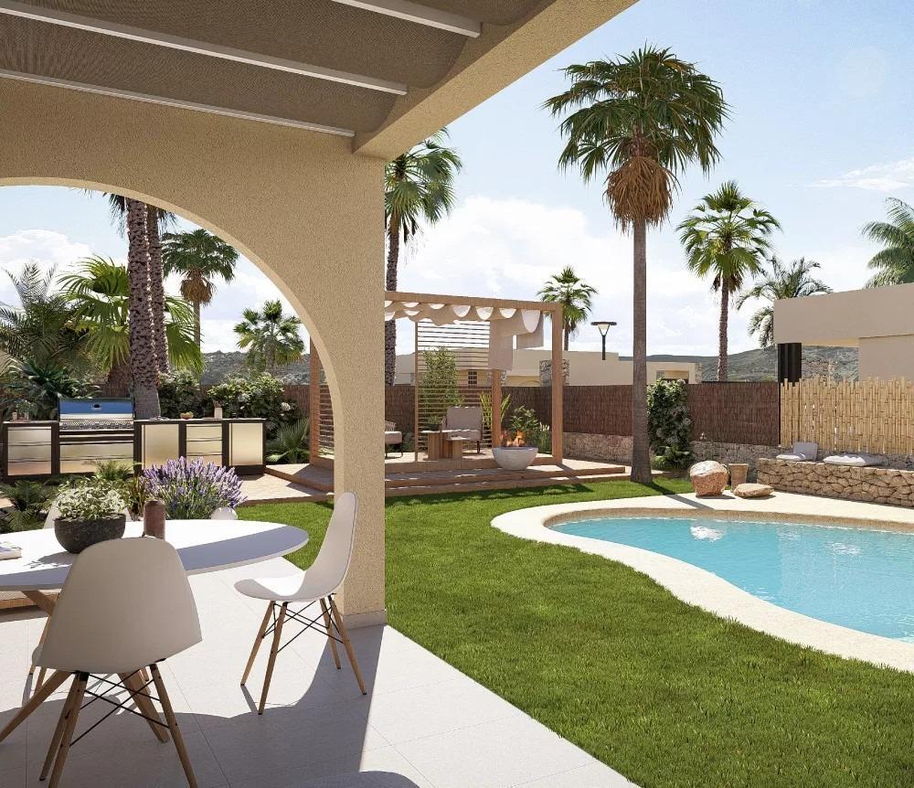 Villas contemporaines de plain-pied dans le complexe Altaona Golf Resort à Murcie — 5